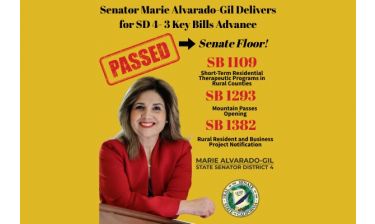 Senator Marie Alvarado-Gil Delivers 3 Big Wins for Senate District 4