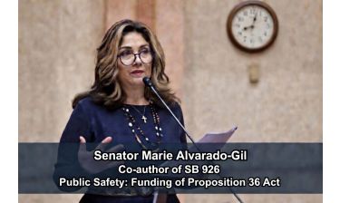 Senator Alvarado-Gil Joins Push to Deliver on Rural California’s Overwhelming Call for Proposition 36 Funding