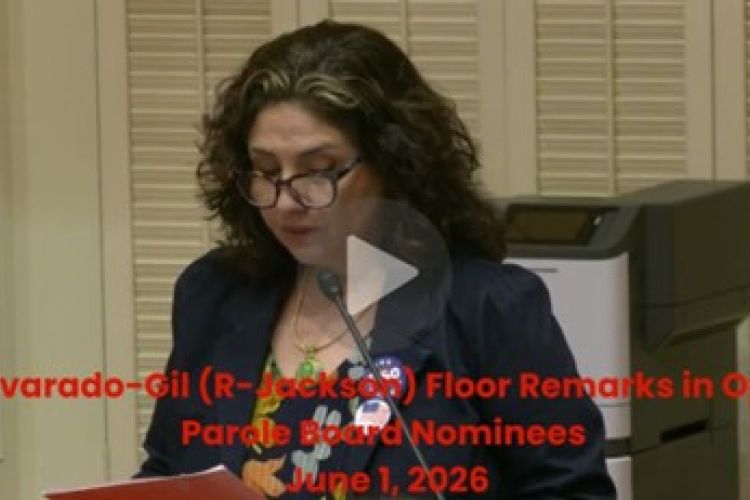 Senator Marie Alvarado-Gil Demands Senate Reject Parole Board Commissioners Who Endanger California Families