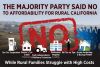 Majority’s Inaction on Affordability Has Left Rural California Families Behind