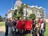 Senator Alvarado-Gil with group visiting Capitol